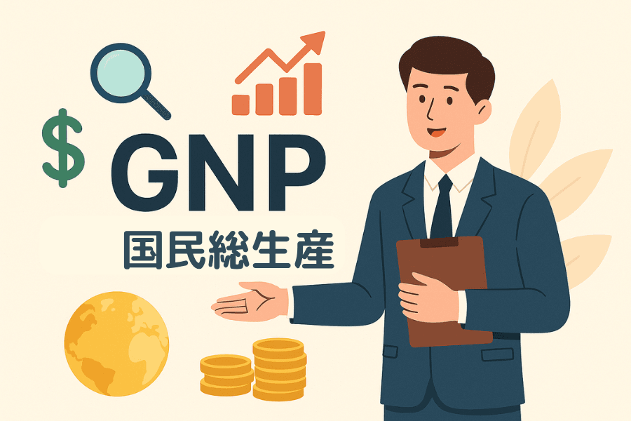 GNP（国民総生産）とは？定義・計算方法・GDPとの違いを解説