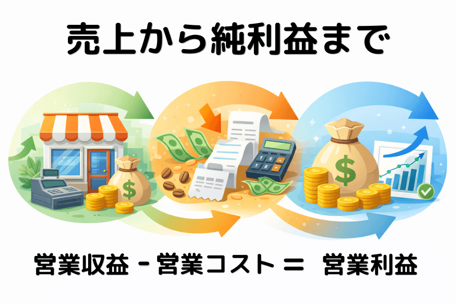 損益計算書の完全構造分解：売上高から当期純利益まで