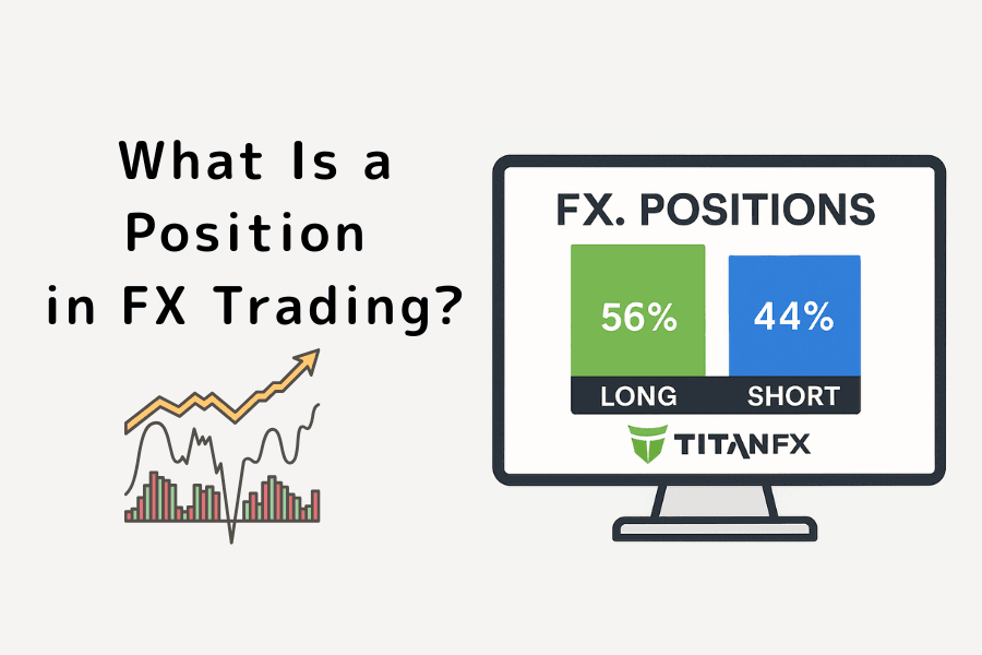 What is a position in FX trading? Visual guide to the basic concept and management methods