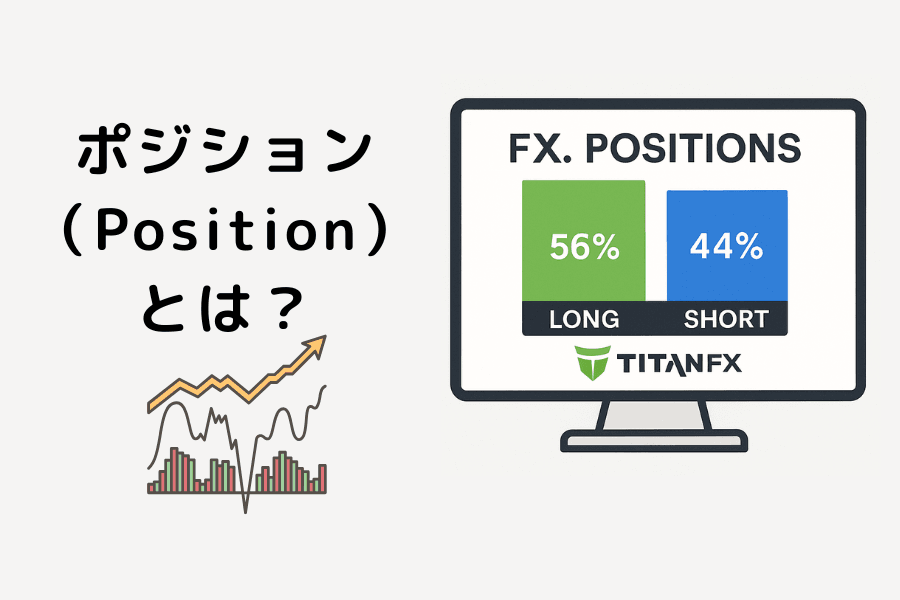 ポジション（Position）とは？FX 取引における基本概念と管理方法を解説するアイキャッチ画像