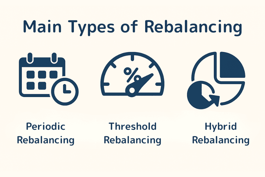 Types of portfolio rebalancing