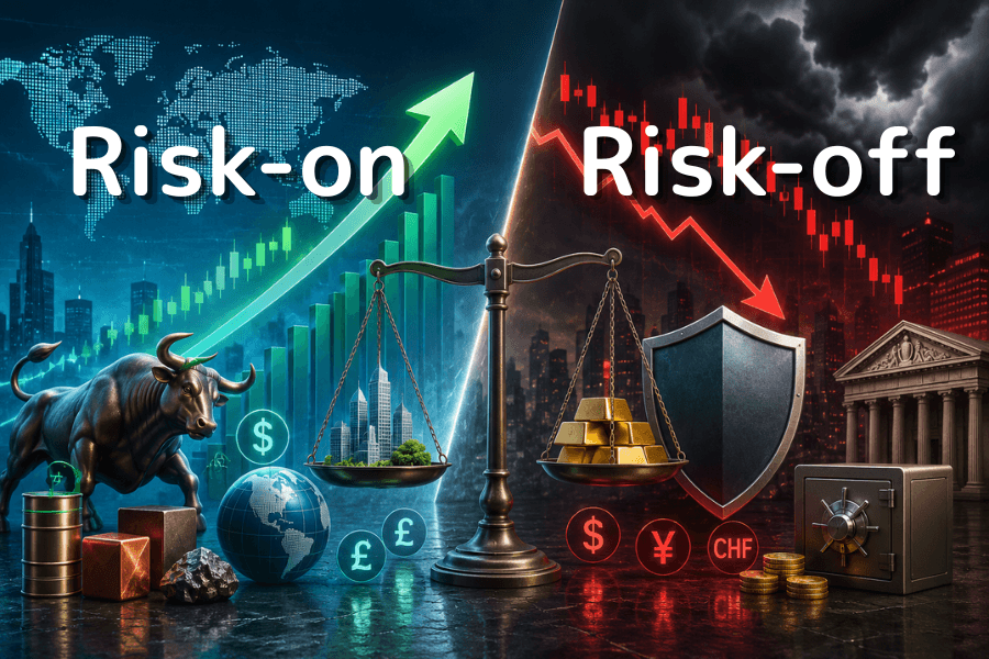 リスクオン・リスクオフ（Risk-on / Risk-off）とは？市場心理が資金の流れと為替をどう動かすか